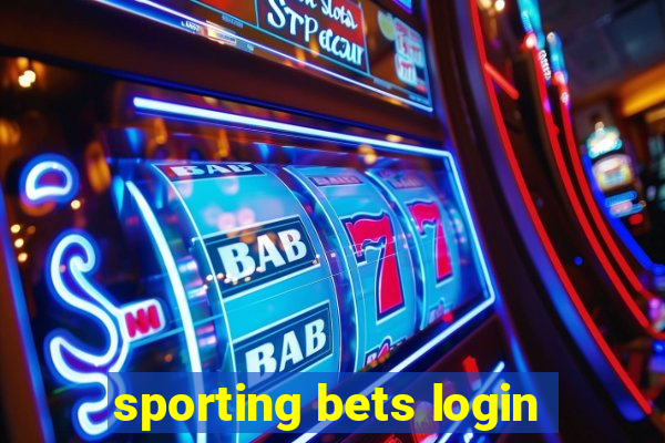 sporting bets login